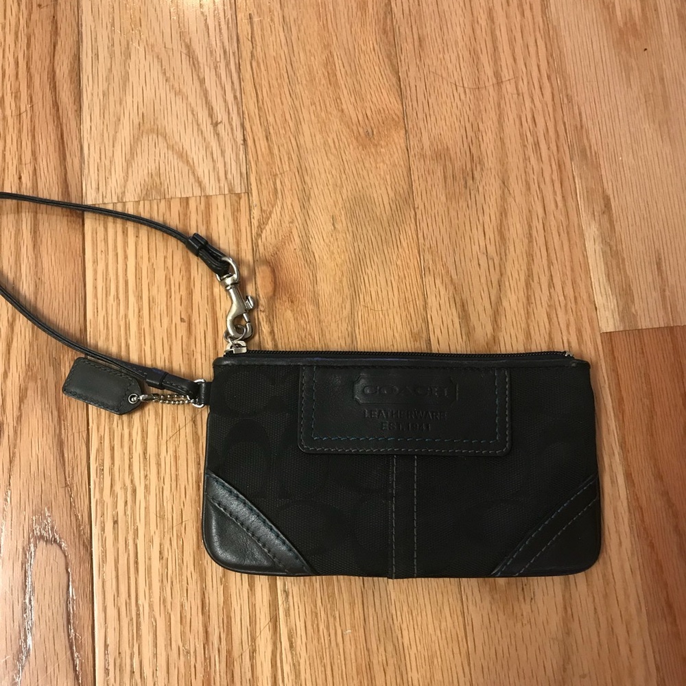 Authentic Coach Wristlet